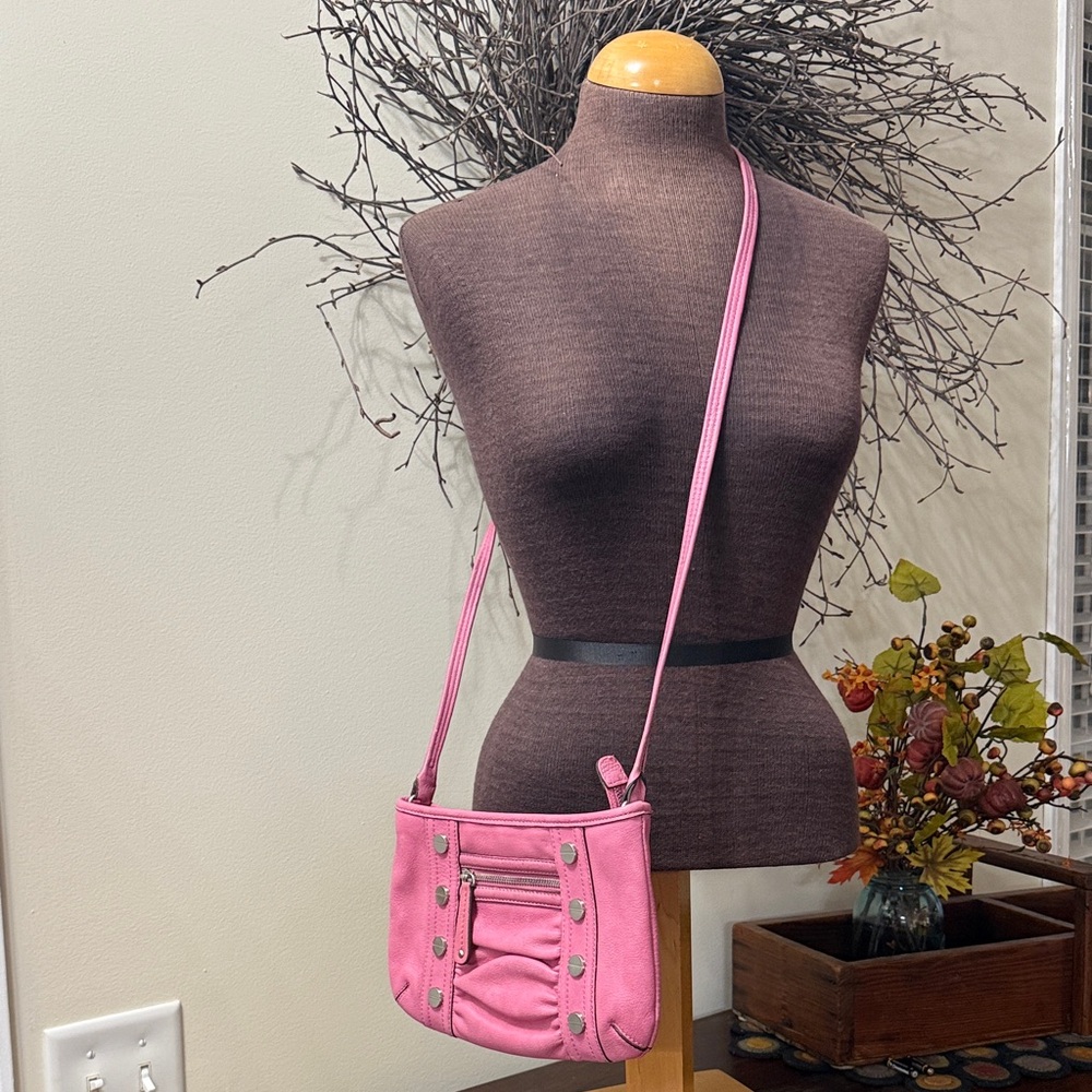 B. Makowsky Pink Crossbody Bag